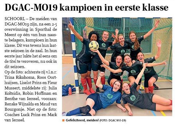 MO19 Kampioen !